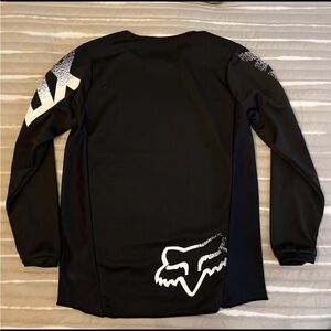 Fox Racing 180 Youth Motocross Gear Set Jersey + Pants Black White Y24
